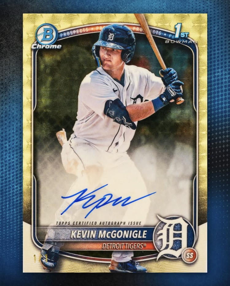 Bowman 2025 Baseball Mega Box - Trading Card Set