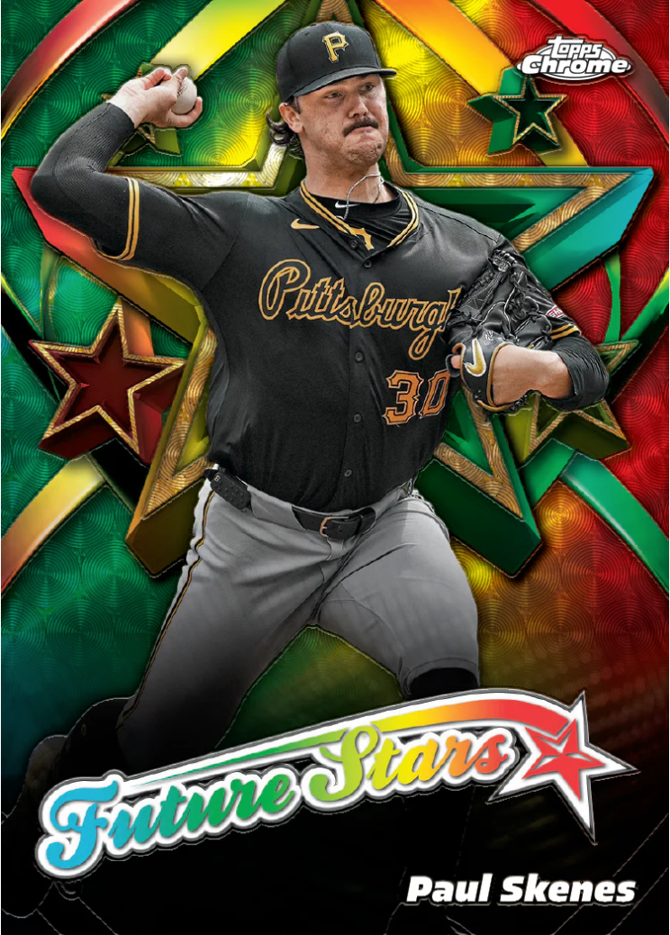 Topps Chrome Baseball 2025 Jumbo Box